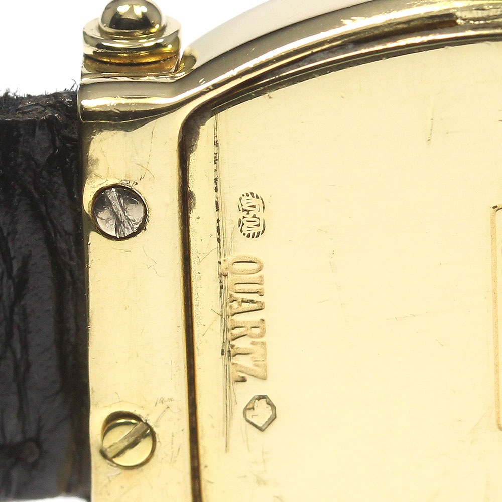 オーデマピゲ AUDEMARS PIGUET カーネギー K18YG ダイヤベゼル クォーツ レディース _813254【中古】