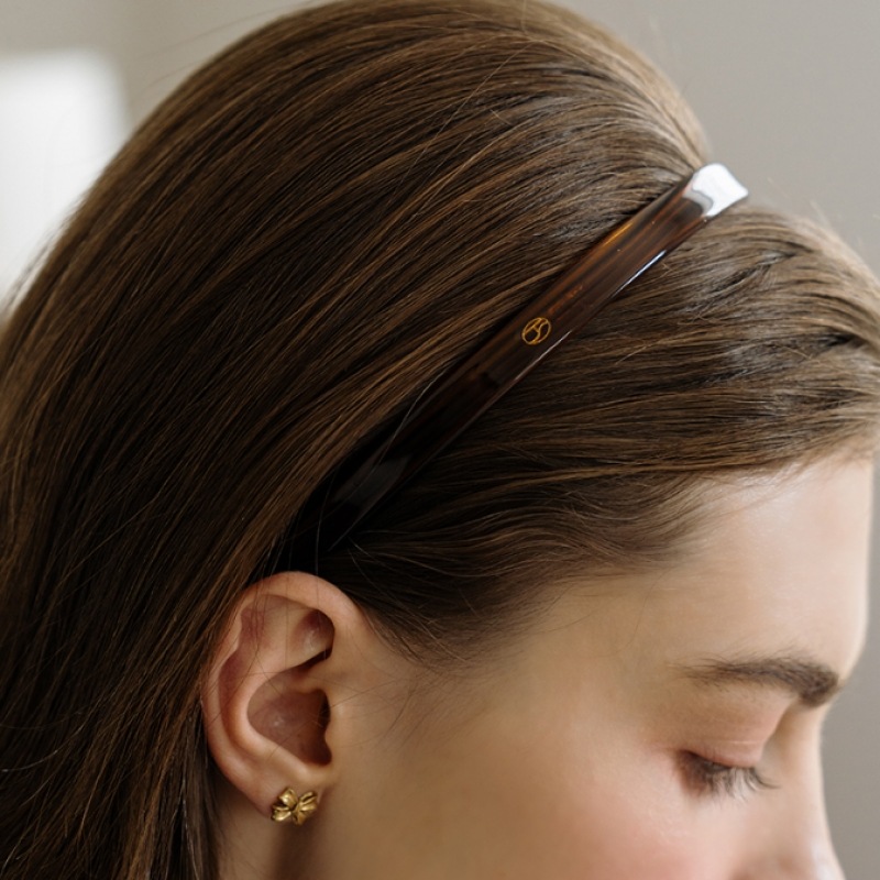 HAS HFS005 ベーシックスリムセルロイドヘアバンド