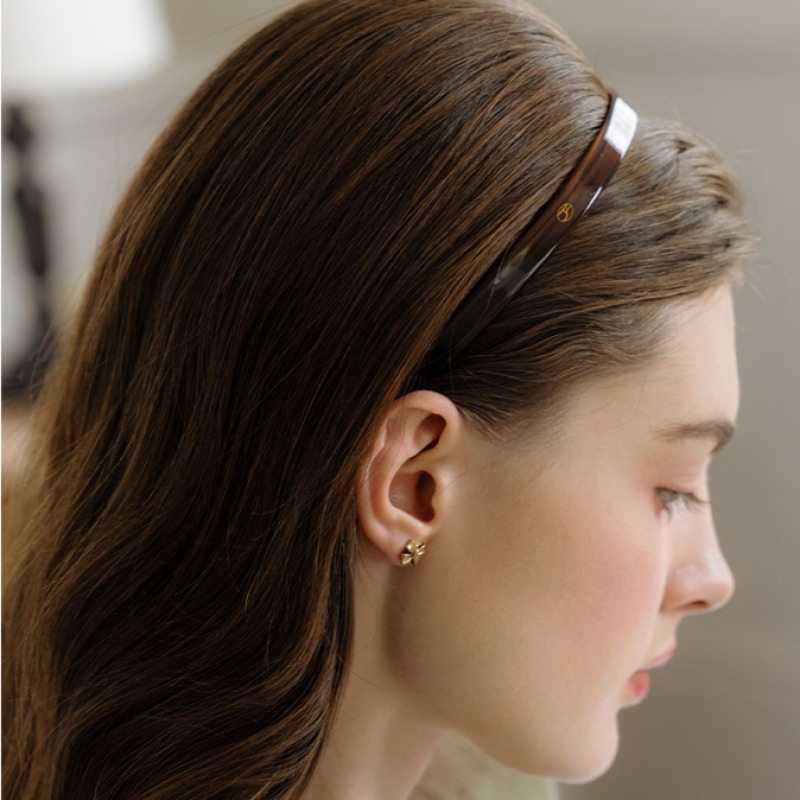 HAS HFS005 ベーシックスリムセルロイドヘアバンド