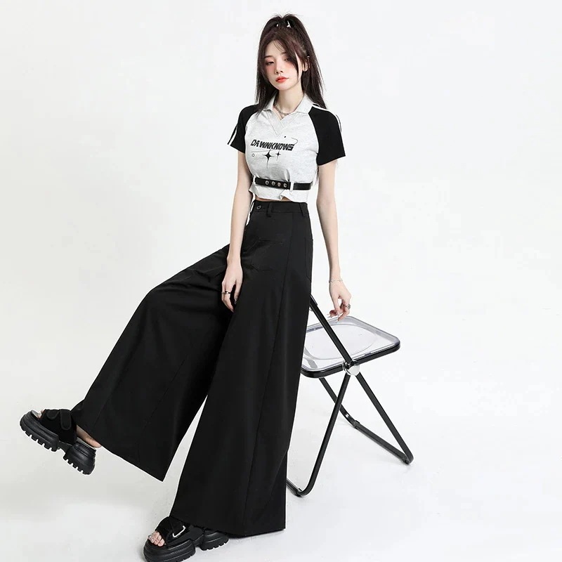 【送料無料】カジュアル ワイドパンツ デザイン感 ゆったり 薄手 ロングパンツ ストレート ハイウェスト パンツ ラックスパンツ 美脚動きやすい ジョガーパンツ 【送料無料】カジュアル ワイドパンツ デザイン感 ゆったり 薄手 ロングパンツ ストレート ハイウェスト パンツ ラックスパンツ 美脚動きやすい ジョガーパンツ