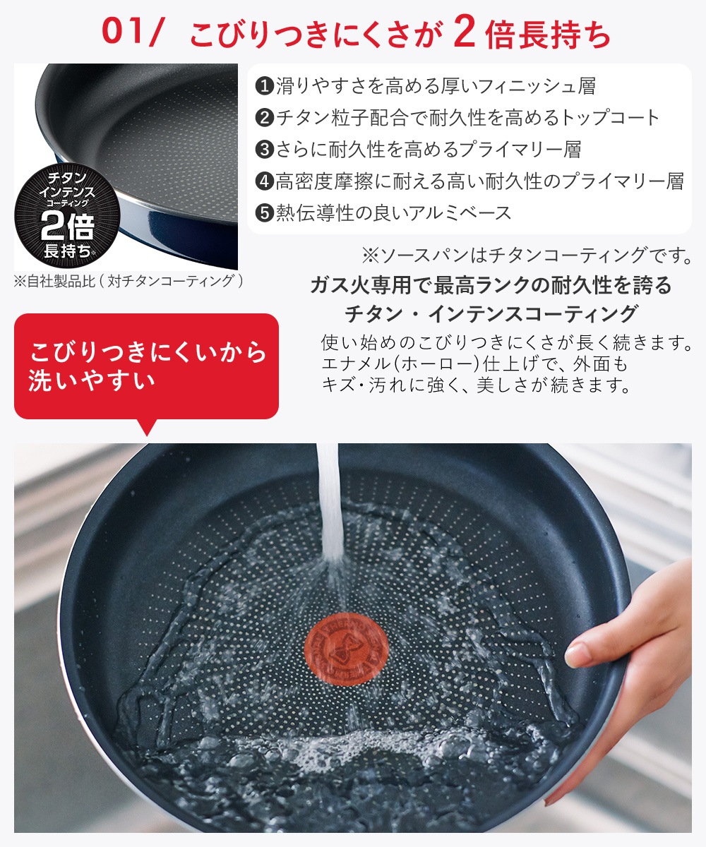 T-fal インジニオネオ ロイヤルブルーインテンス セット3 L43795 ( 3点セット ) T-fal インジニオネオ ロイヤルブルーインテンス セット3 L43795 ( 3点セット )