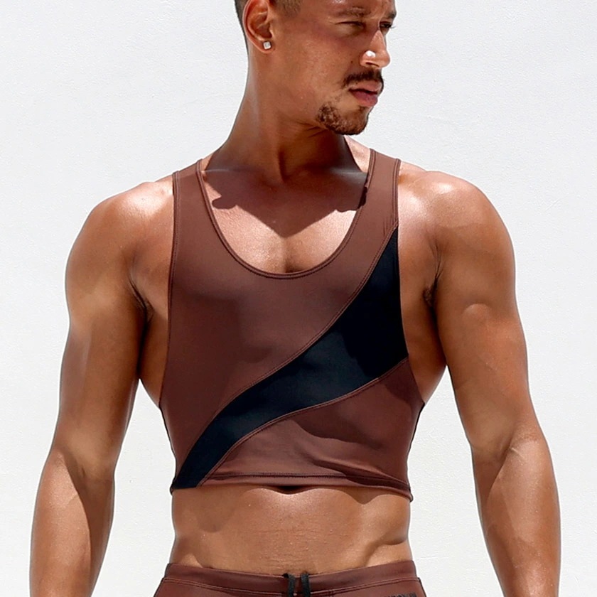 RUFSKIN/ラフスキン 104 タンクトップ 袖なし ノースリーブ スリーブレス メンズ ファッション トップス トルソータンクトップ ショート丈