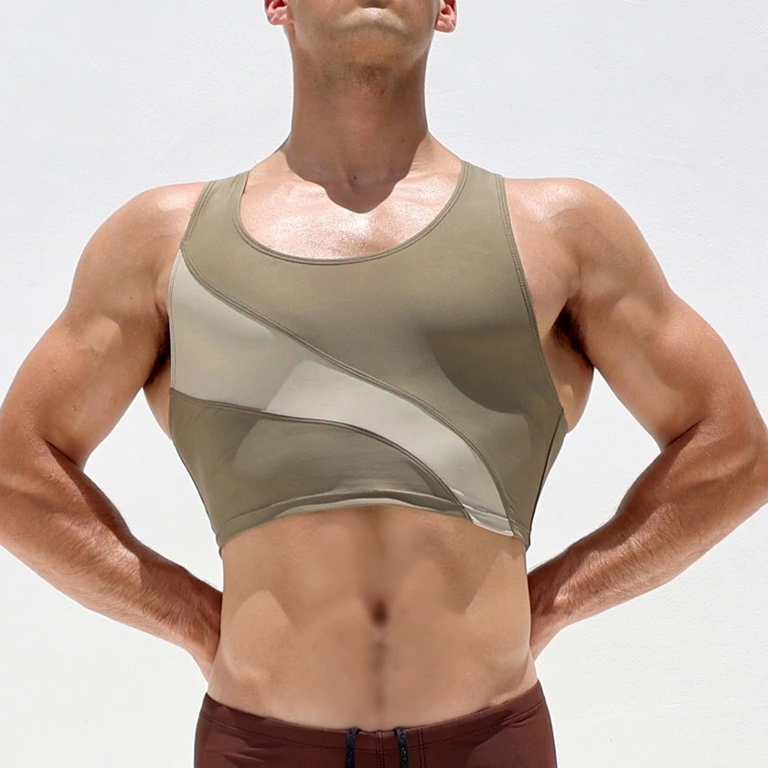 RUFSKIN/ラフスキン 104 タンクトップ 袖なし ノースリーブ スリーブレス メンズ ファッション トップス トルソータンクトップ ショート丈