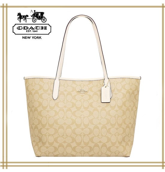 Coach signature clearance tote