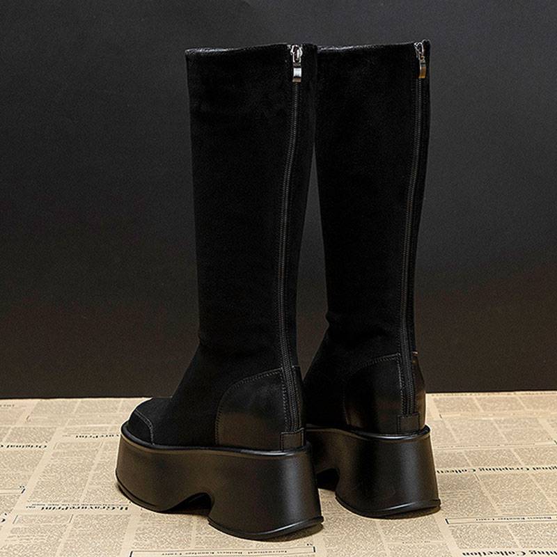 ロングブーツ ブーツ レディース 厚底 ブーツ レディース ロング ブーツ レディース ヒール11cm 厚底ブーツ 厚底 ロングブーツ ジョッキーブーツ ロング ブーツ エンジニアブーツ 疲れない