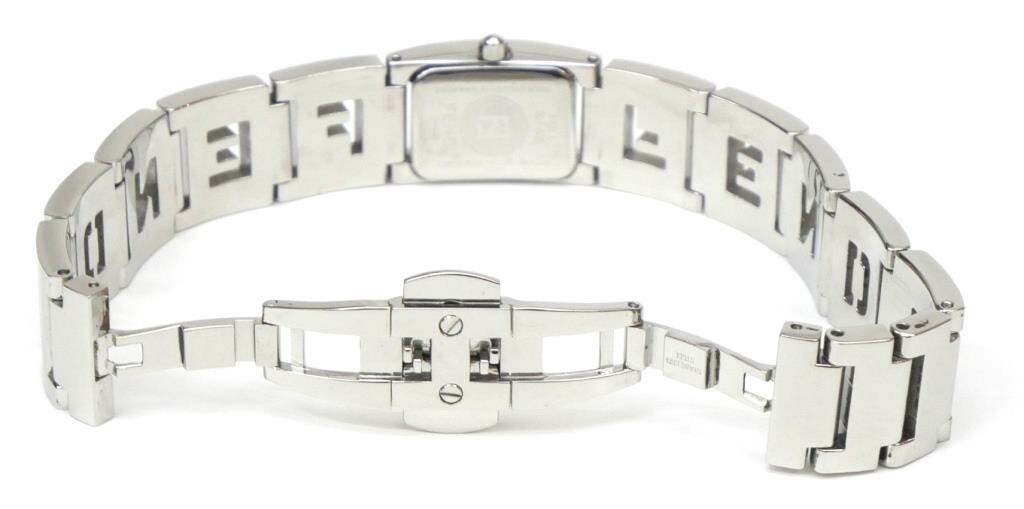 FENDI 腕時計 ｸｵｰﾂ 3150L 黒文字盤 ｽﾃﾝﾚｽｽﾁｰﾙ 【中古】(63474)