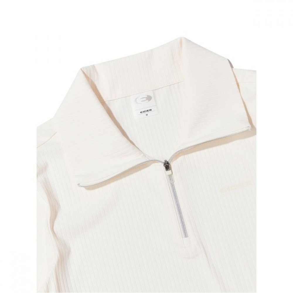 [アイダー] 女性用モリーズジップアップ Tシャツ_DWP23234W4