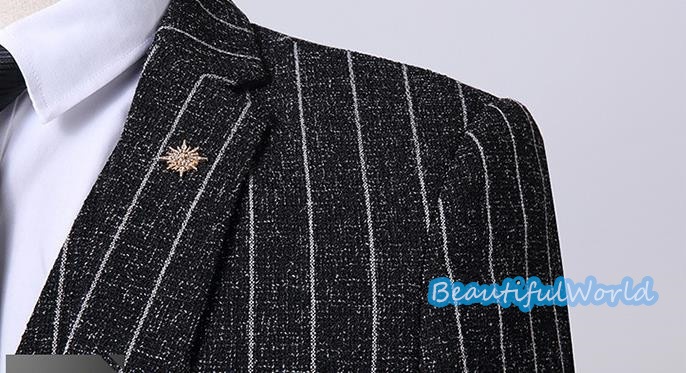 スーツ メンズ ビジネススーツ 3ピーススーツ スーツセットアップ カジュアルスーツ ボーダー柄 フォーマルスーツ 洗える 紳士服 通勤 結婚式X9 スーツ メンズ ビジネススーツ 3ピーススーツ スーツセットアップ カジュアルスーツ ボーダー柄 フォーマルスーツ 洗える 紳士服 通勤 結婚式X9