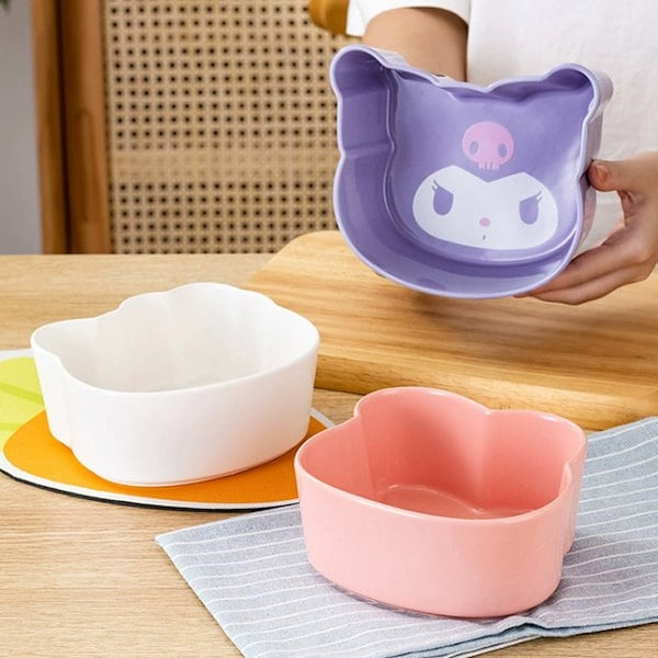 Qoo10] セラミックボウルフルーツサラダ造形ボウル