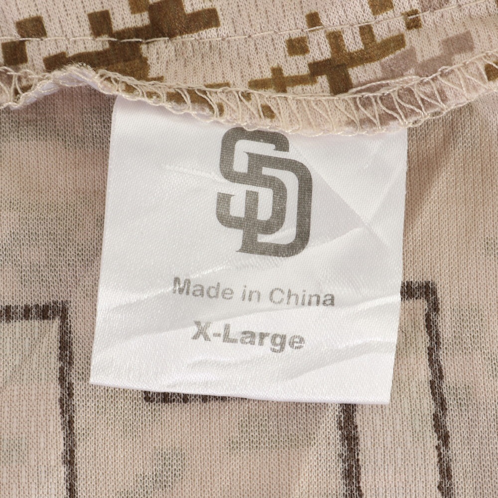 美品 SD ユニフォーム スポーツ 迷彩 カモフラ XL ベースボール 野球 半袖Ｔシャツ メンズ ERM 0731-R5 中古
