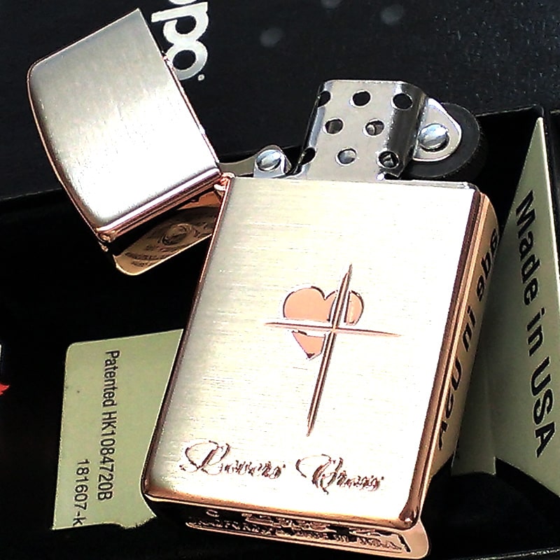 ZIPPO スリム ジッポ ライター ハート クロス ラバーズ 彫刻 ピンクゴールド シルバーサテン 可愛い 女性 メンズ レディース かわいい シンプル クリスマス ギフト プレゼント ZIPPO スリム ジッポ ライター ハート クロス ラバーズ 彫刻 ピンクゴールド シルバーサテン 可愛い 女性 メンズ レディース かわいい シンプル クリスマス ギフト プレゼント