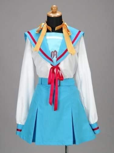 鈴宮ハルシーの憂鬱な女性の制服長袖コスプレ衣装(購入後のお問い合わせサイズ) 鈴宮ハルシーの憂鬱な女性の制服長袖コスプレ衣装(購入後のお問い合わせサイズ)