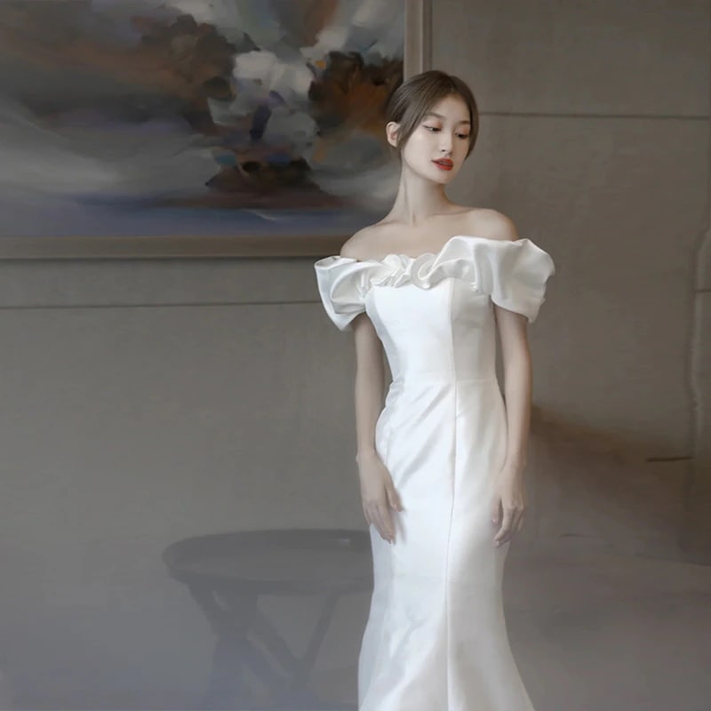 ウエディングドレス 白 ウエディングドレス 韓風 安い 結婚式 花嫁 二次会 ウエディングドレス マーメイドライン 前撮り ロングドレス 20代 30代 40代 mdprevattcaulkingandwaterproofing.com