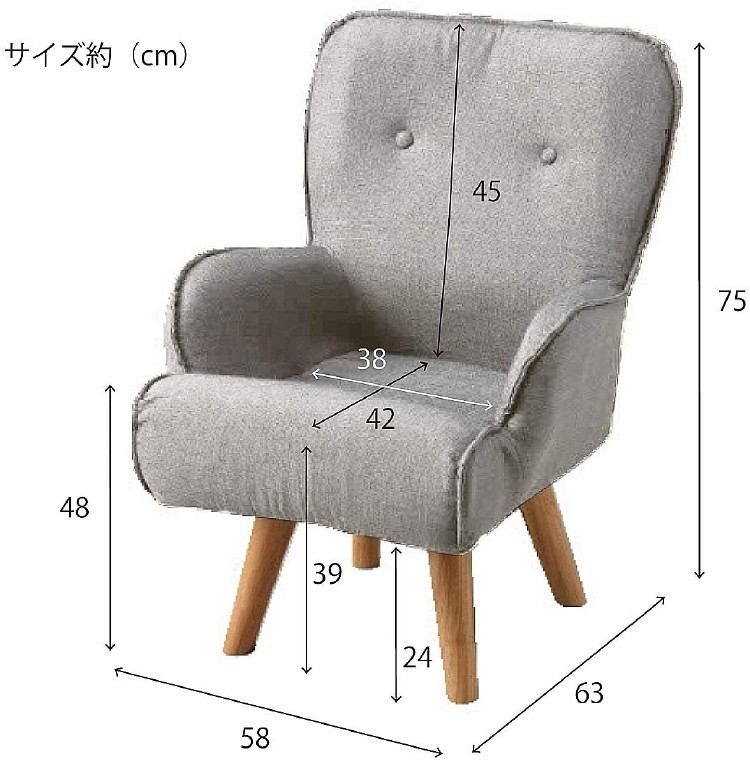リクライニング 回転チェア ロータイプ F-1631 リクライニング 回転チェア ロータイプ F-1631