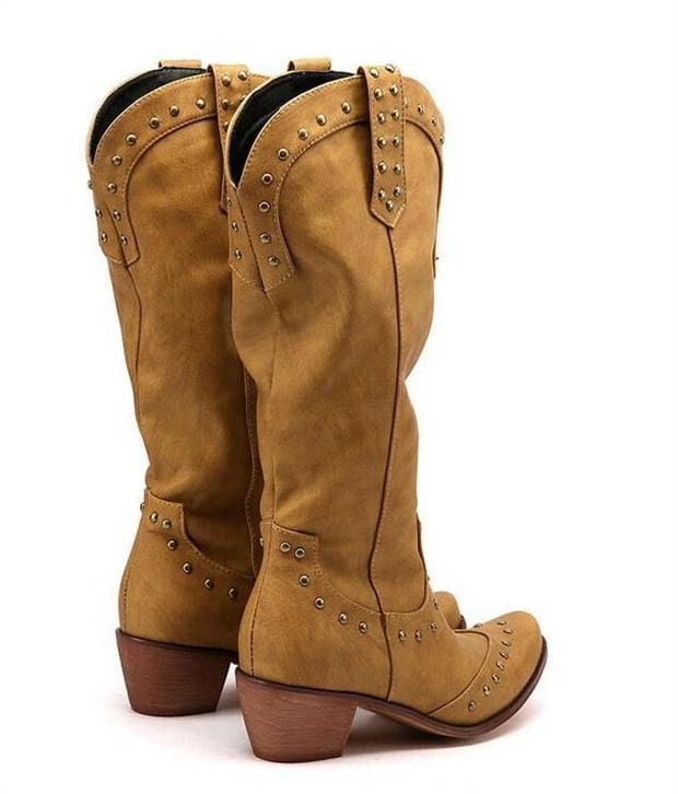 ロングブーツ ウエスタンブーツ ウエスタンブーツ レディース リベット本 太ヒール 低ヒール ローヒール 疲れない ウェスタン ビンテージ ウェスタンブーツ 美脚 ミドル丈 靴 茶色 ブラウン 2 ロングブーツ ウエスタンブーツ ウエスタンブーツ レディース リベット本 太ヒール 低ヒール ローヒール 疲れない ウェスタン ビンテージ ウェスタンブーツ 美脚 ミドル丈 靴 茶色 ブラウン 2