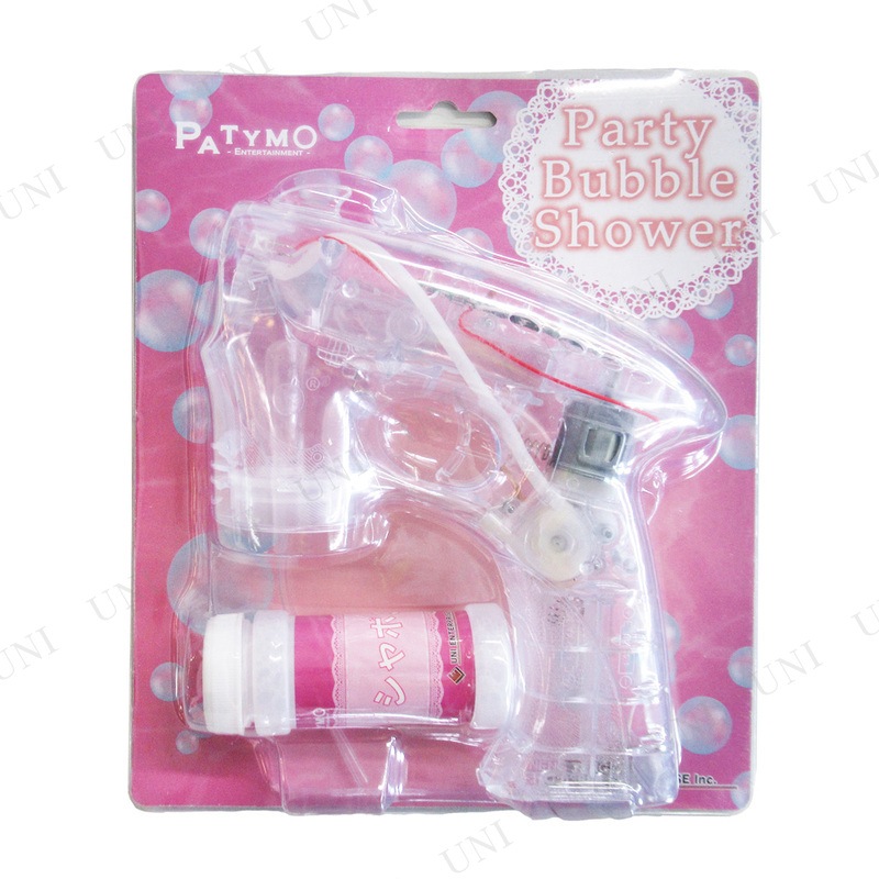 [12個セット] Patymo パーティーバブルシャワー(LEDバブルガン) 【 シャボン玉 おもちゃ マシーン しゃぼん玉 電動 盛り上げグッズ イベント用品 オモチャ バブルマシン パーティーグッ