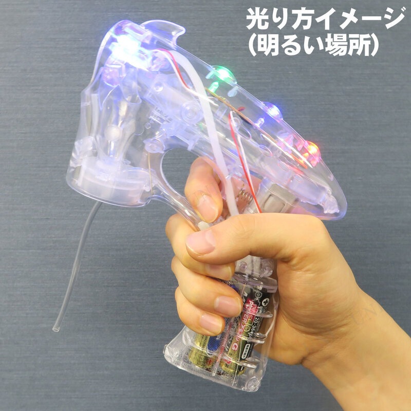 [12個セット] Patymo パーティーバブルシャワー(LEDバブルガン) 【 シャボン玉 おもちゃ マシーン しゃぼん玉 電動 盛り上げグッズ イベント用品 オモチャ バブルマシン パーティーグッ