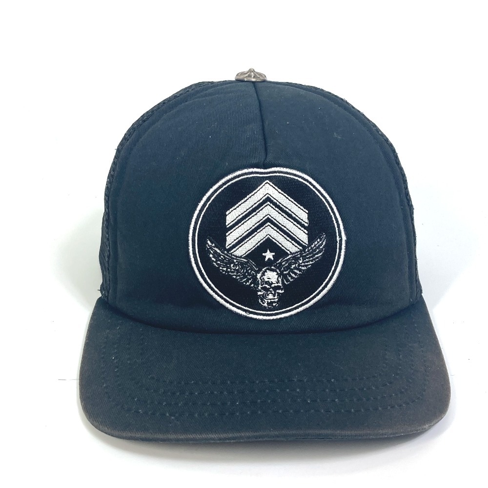 キャップ FOTI フォティ ドクロ ベースボールキャップ 帽子 コットン ブラック