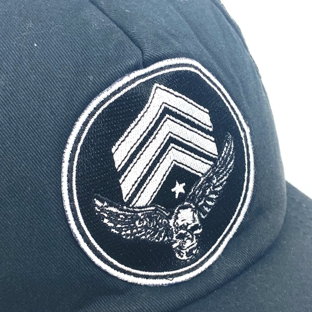 キャップ FOTI フォティ ドクロ ベースボールキャップ 帽子 コットン ブラック