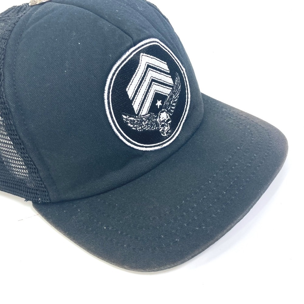 キャップ FOTI フォティ ドクロ ベースボールキャップ 帽子 コットン ブラック