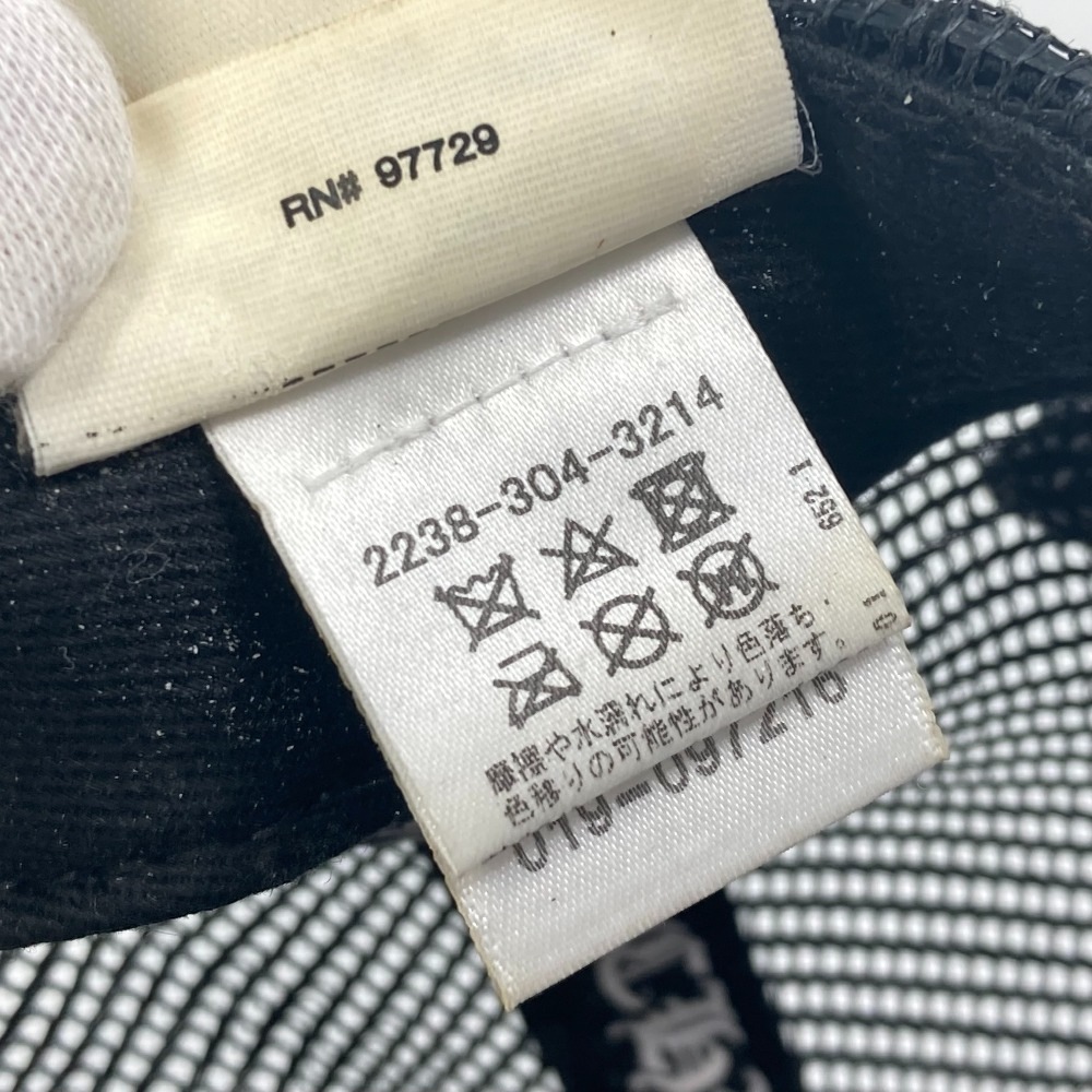 キャップ FOTI フォティ ドクロ ベースボールキャップ 帽子 コットン ブラック