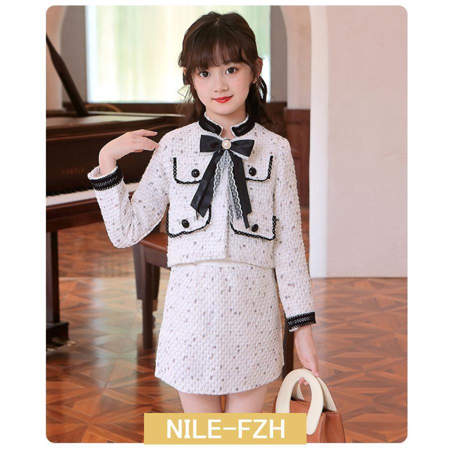 子供服 女の子 スーツ スカート 入学スーツ フォーマル キッズ 卒業式 カジュアル 普段着 結婚式 ジュニア セットアップ 子供 入学式 上下セット