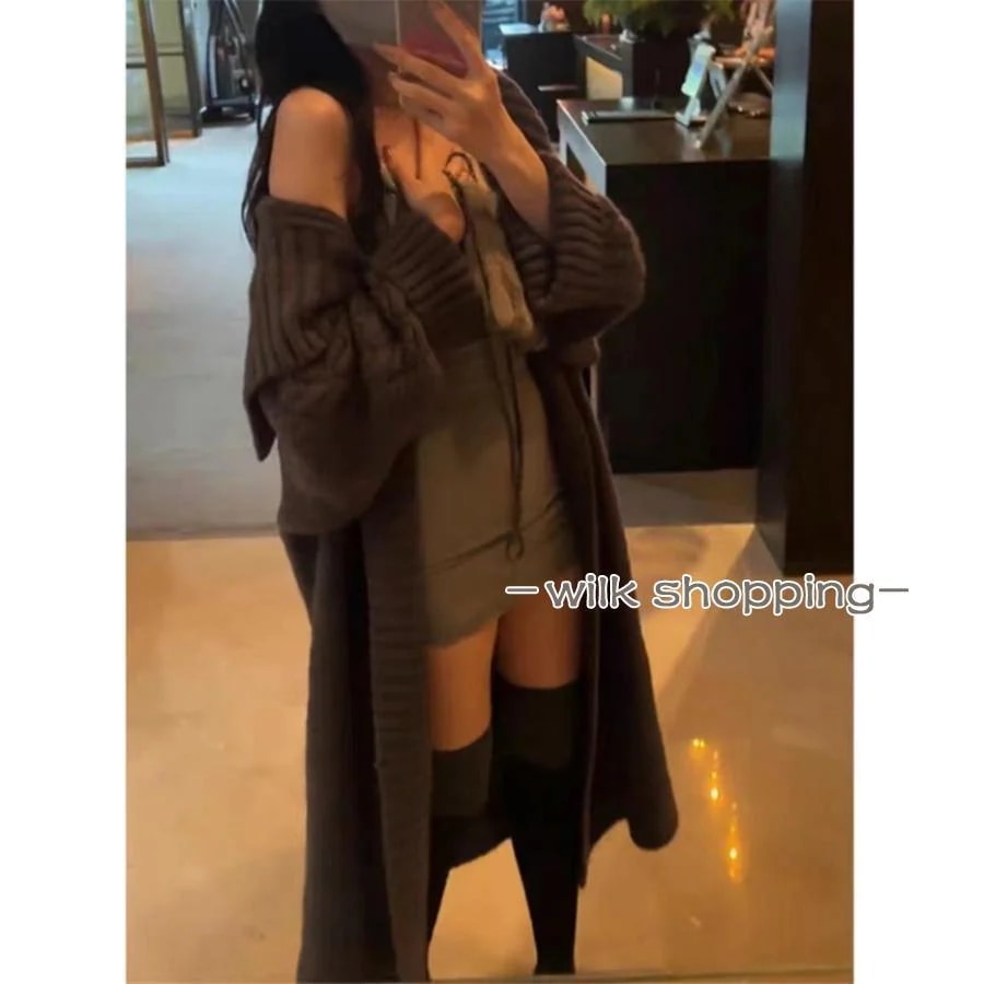 カーディガン ニットカーディガン レディース 秋 冬 春 ロングコート ニット ニットコート 無地 アウター 羽織 カーディガン ニットカーディガン レディース 秋 冬 春 ロングコート ニット ニットコート 無地 アウター 羽織