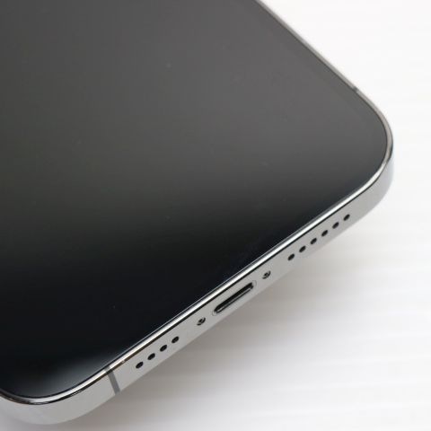 美品 SIMフリー iPhone13 Pro Max 128GB グラファイト 白ロム 本体 即日発送 土日祝発送OK 142