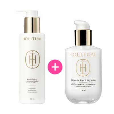 [1+1企画セット] 皮膚科に行く必要はありません！ エステ 化粧品！ ニュートリエリクサーミスト/エレメンタルスムージングローション/マイクロバランシングエッセンス (クレンジングミルク5月発売)