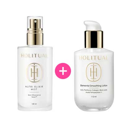 [1+1企画セット] 皮膚科に行く必要はありません！ エステ 化粧品！ ニュートリエリクサーミスト/エレメンタルスムージングローション/マイクロバランシングエッセンス (クレンジングミルク5月発売)
