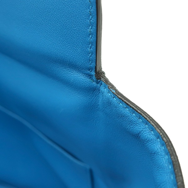 エルメス HERMES 2WAYバッグ ツールボックス 26 レザー ブルーザンジバル シャンパンゴールド金具 青 ショルダー 鍵1本欠品 C刻印【中古】 エルメス HERMES 2WAYバッグ ツールボックス 26 レザー ブルーザンジバル シャンパンゴールド金具 青 ショルダー 鍵1本欠品 C刻印【中古】