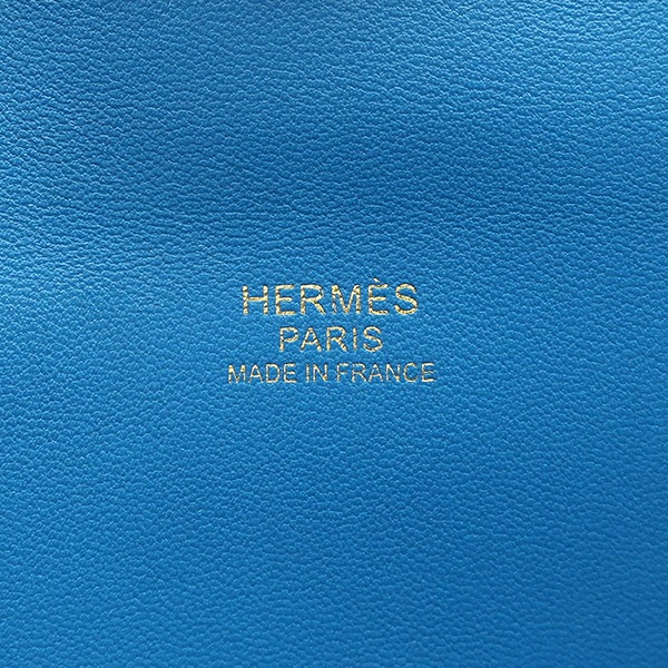 エルメス HERMES 2WAYバッグ ツールボックス 26 レザー ブルーザンジバル シャンパンゴールド金具 青 ショルダー 鍵1本欠品 C刻印【中古】 エルメス HERMES 2WAYバッグ ツールボックス 26 レザー ブルーザンジバル シャンパンゴールド金具 青 ショルダー 鍵1本欠品 C刻印【中古】