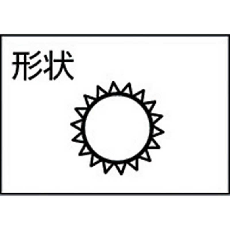 トラスコ中山　組ヤスリ 丸 荒目 全長170 12本組　TMA01201