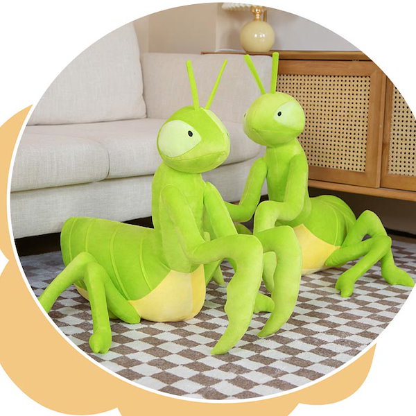 超希少品　かまきり　有名　 ペニー カマキリ ぬいぐるみ ぬいぐるみ カマキリ 節足動物 昆虫 抱き枕 リアルシリーズ トイ