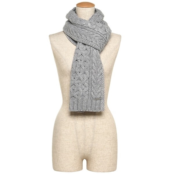 マイケルコース マフラー MICHAEL KORS 537131 PEARL GREY CLASSIC CABLE MUFFLER 約W25cm×H183cm アクリル PEARL GREY マイケルコース マフラー MICHAEL KORS 537131 PEARL GREY CLASSIC CABLE MUFFLER 約W25cm×H183cm アクリル PEARL GREY