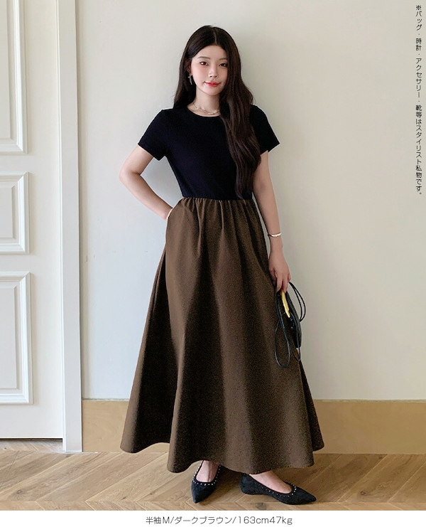 Qoo10 ダークエンジェル 撥水加工ドッキングワンピース 無地 ロン