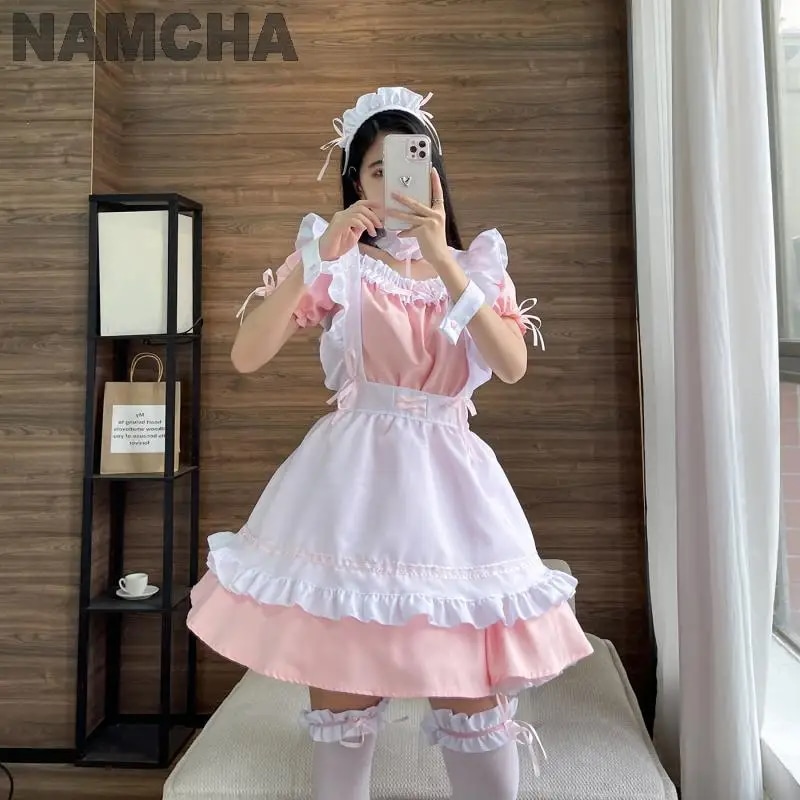 女性のための黒のロリータドレス,コスプレ衣装,愛らしい,ピンク,ハロウィーンの服,新しいコレクション2023 女性のための黒のロリータドレス,コスプレ衣装,愛らしい,ピンク,ハロウィーンの服,新しいコレクション2023