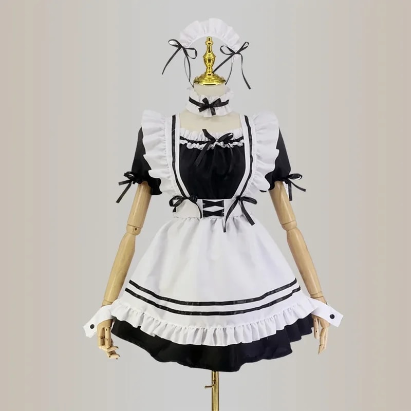 女性のための黒のロリータドレス,コスプレ衣装,愛らしい,ピンク,ハロウィーンの服,新しいコレクション2023 女性のための黒のロリータドレス,コスプレ衣装,愛らしい,ピンク,ハロウィーンの服,新しいコレクション2023