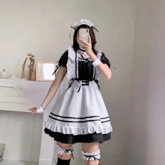 女性のための黒のロリータドレス,コスプレ衣装,愛らしい,ピンク,ハロウィーンの服,新しいコレクション2023 女性のための黒のロリータドレス,コスプレ衣装,愛らしい,ピンク,ハロウィーンの服,新しいコレクション2023