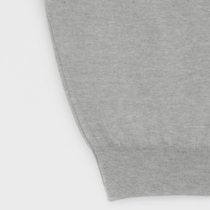 ブラックアップ [MADE] ケリー アシンメトリック オフショルダー ニット