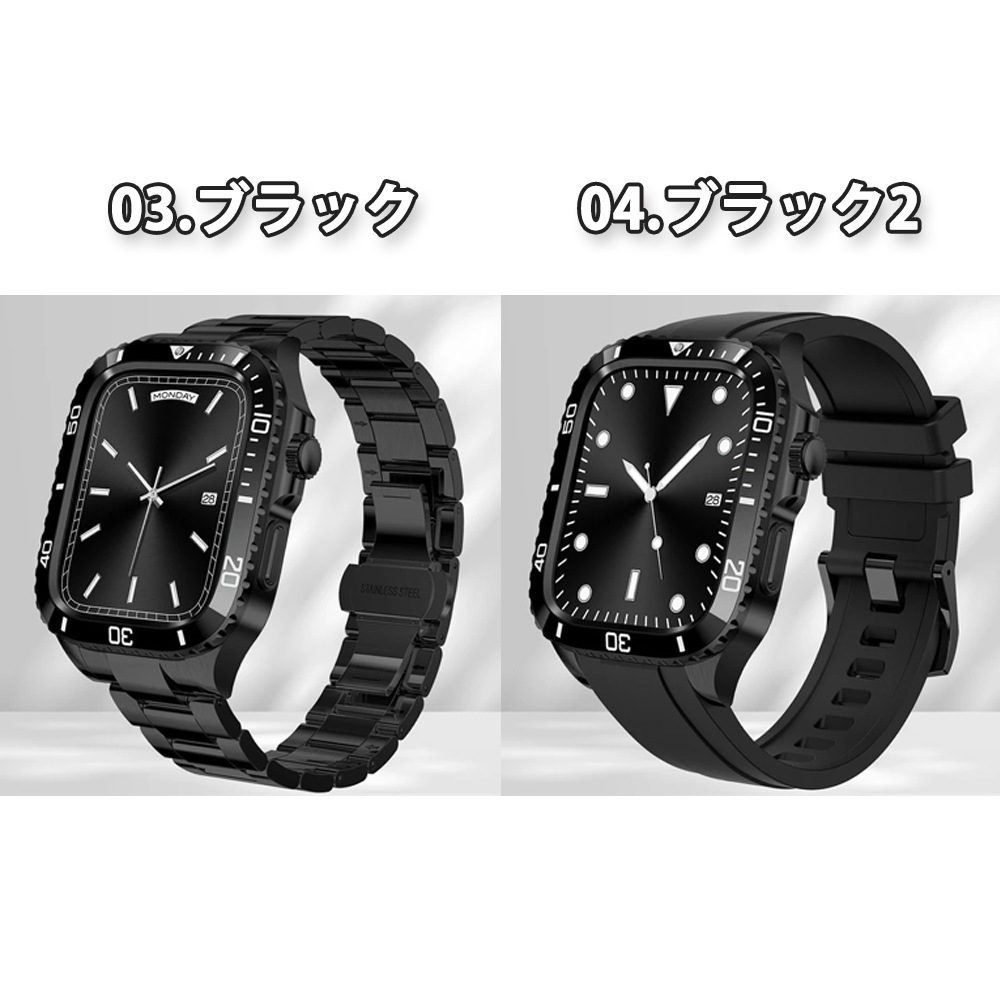 Apple Watch アップルウォッチ ベルトラグジュアリー ステンレス メタル 一体型 バンド 38/40/41mm 42/44/45/49mm 全機種対応 ブレスレット ストラップ