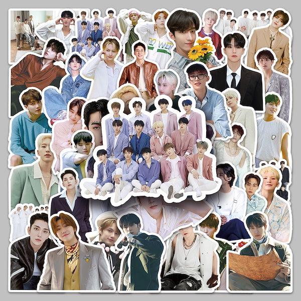 seventeen Dicon ステッカー seventeen セブンティーン グッズ ステッカーセット 87枚入
