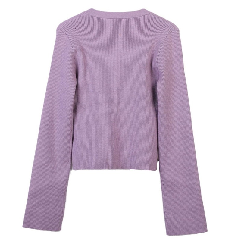 ニットカーディガン 長袖 Vネック ニット スパンコール フラワー ボタン 前開き スリム 細身 韓国 レディース かわいい 可愛い キュート 大人可愛い 大人女子 シンプル きれいめ