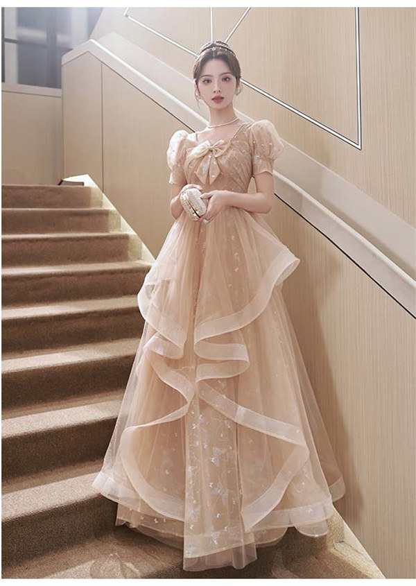 ドレス レディース 大人 ピアノ 発表会 ロングドレス レディース 大きいサイズ 小さいサイズ 演奏会 結婚式 母親 演奏会用ドレス レディース 袖付