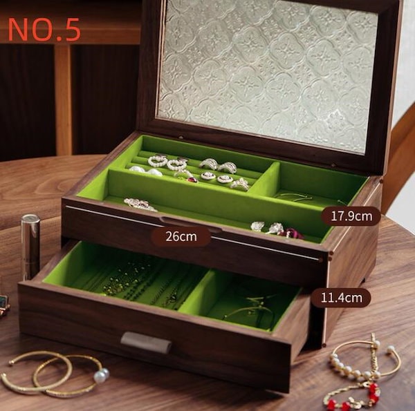 ジュエリーBOX 大収納 SALE中！ ジュエリーボックス 木製 宝石箱 収納 大容量