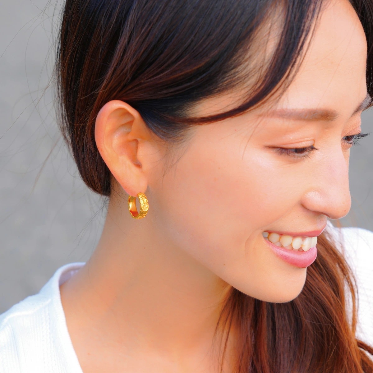 フープピアス 片耳用 1個売り サージカルステンレス316L ハワジュ 波 プルメリア コイン フープピアス 片耳用 1個売り サージカルステンレス316L ハワジュ 波 プルメリア コイン