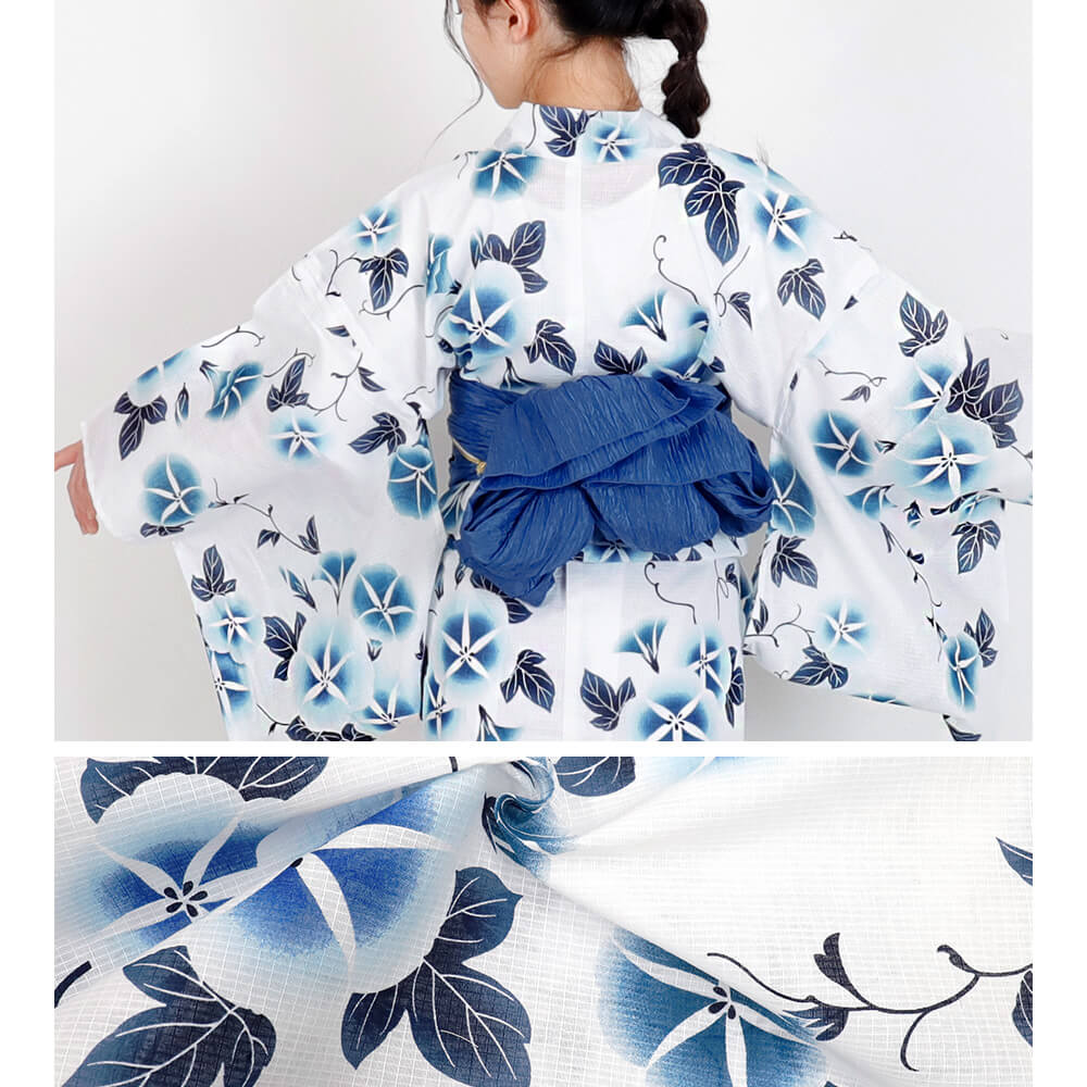 子供浴衣 単品 ジュニア ジュニア浴衣 子供 浴衣 女の子浴衣 140 150 160 レトロ お洒落 朝顔 花柄 青 ブルー 子供浴衣 単品 ジュニア ジュニア浴衣 子供 浴衣 女の子浴衣 140 150 160 レトロ お洒落 朝顔 花柄 青 ブルー