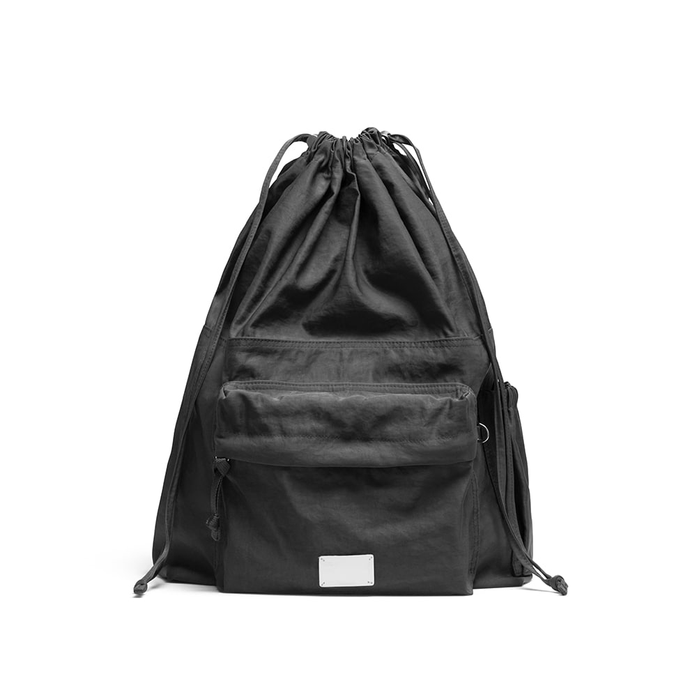 FENNEC】 DRAWSTRING BACKPACK : GREY