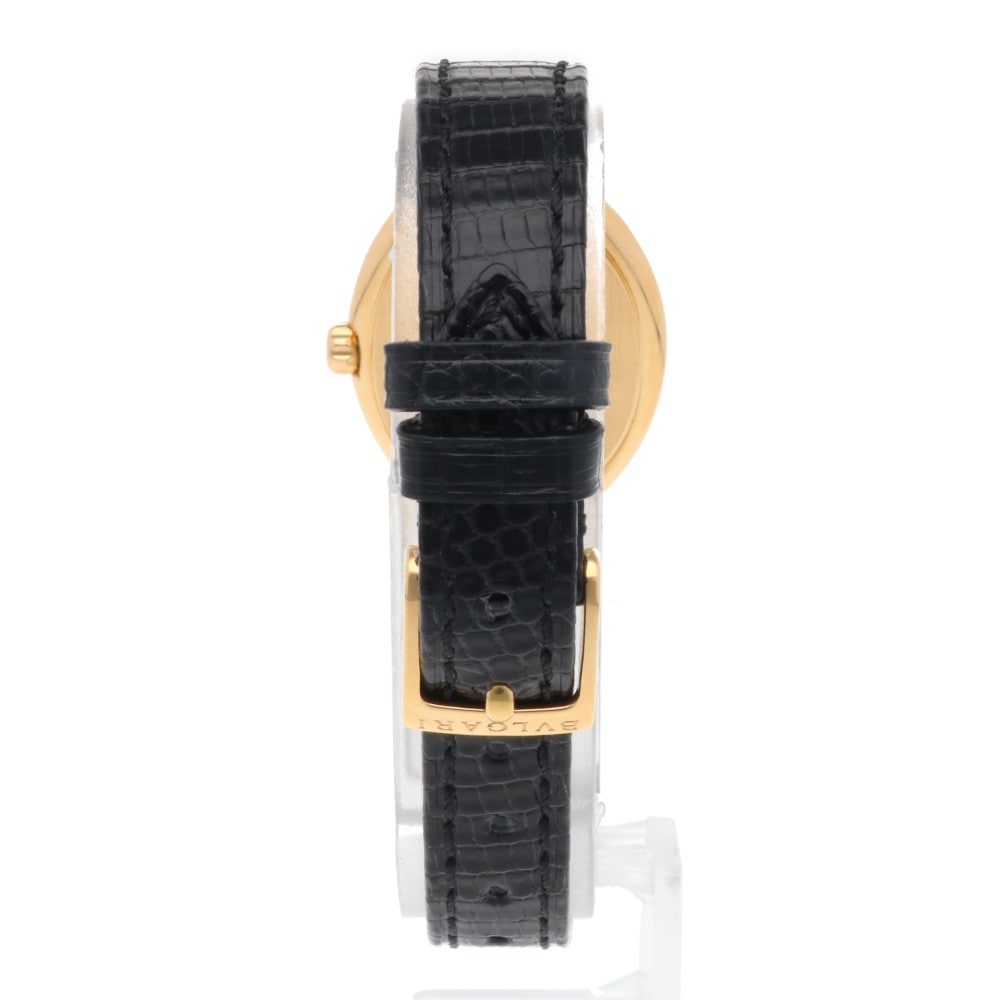 ブルガリ オーバル 腕時計 18金 K18イエローゴールド OV32G クオーツ 1年保証 BVLGARI 中古 美品
