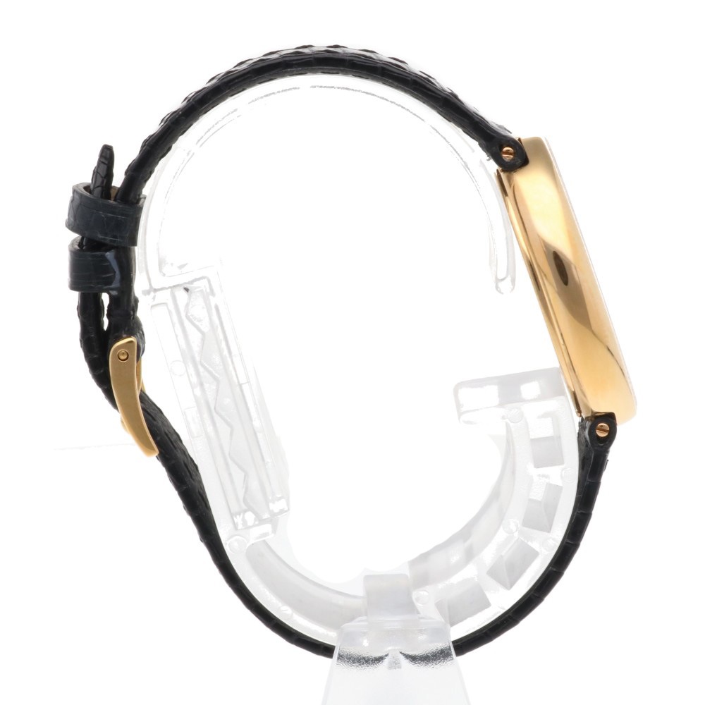 ブルガリ オーバル 腕時計 18金 K18イエローゴールド OV32G クオーツ 1年保証 BVLGARI 中古 美品